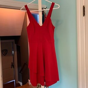 Red Skater Dress